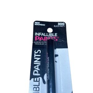 LOreal Paris Infallible Paints Liquid Eyeliner 300 in Black Party Waterproof